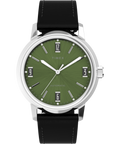 Marlin Automatic 40mm Leather Strap Watch