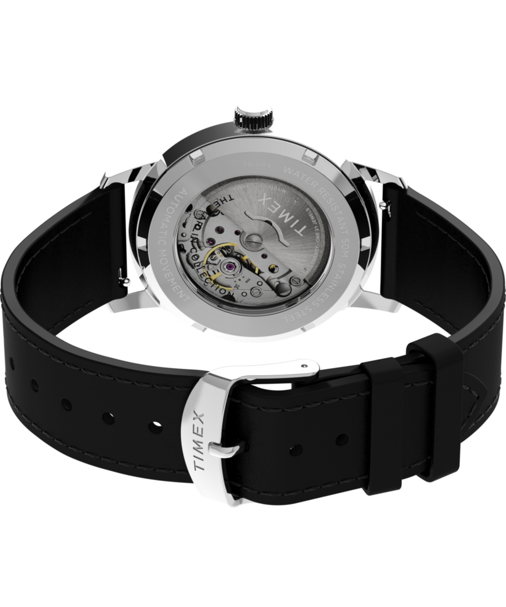 Marlin Automatic 40mm Leather Strap Watch