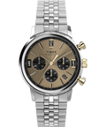 Marlin Chronograph Tachymeter 40mm Stainless Steel Bracelet Watch 