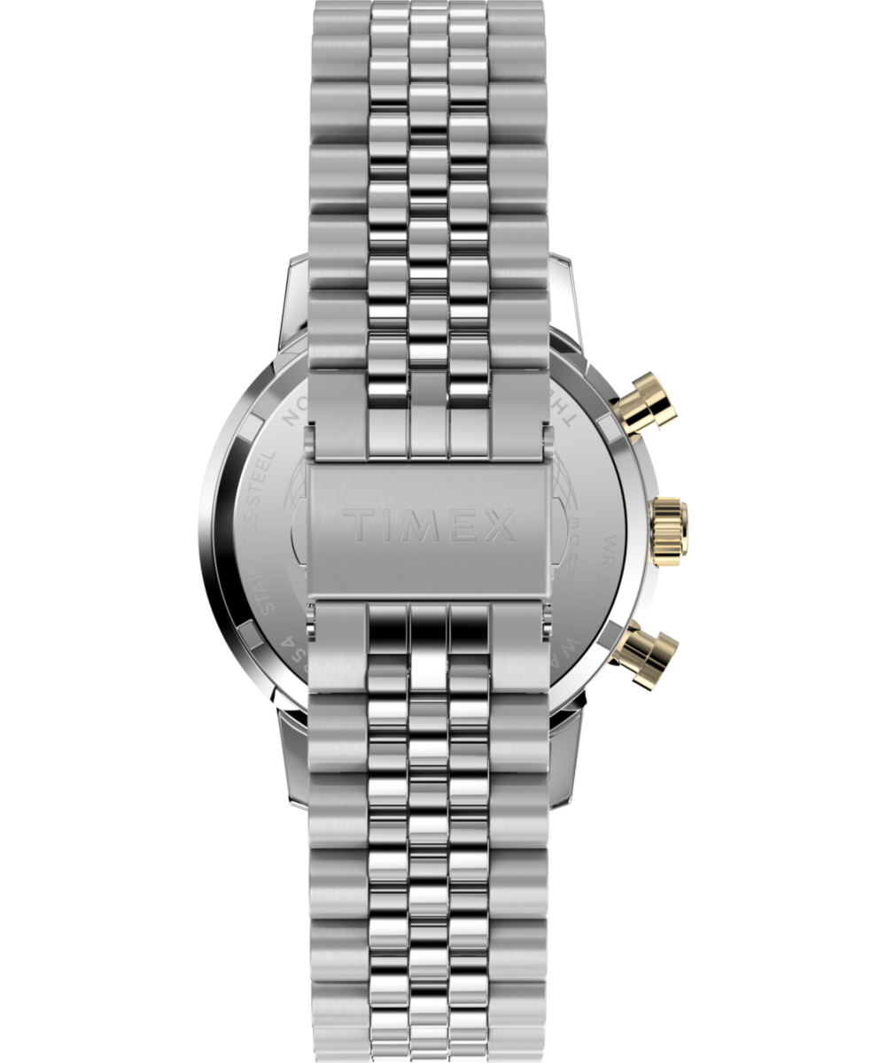 Marlin Chronograph Tachymeter 40mm Stainless Steel Bracelet Watch 