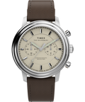 Waterbury Metropolitan Chronograph 41mm Leather Strap Watch 