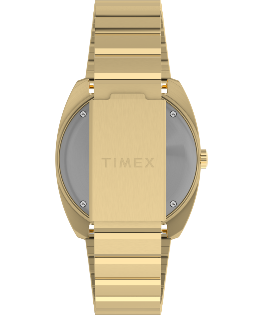 Q Timex 1975 Enigma 37mm Stainless Steel Bracelet Watch