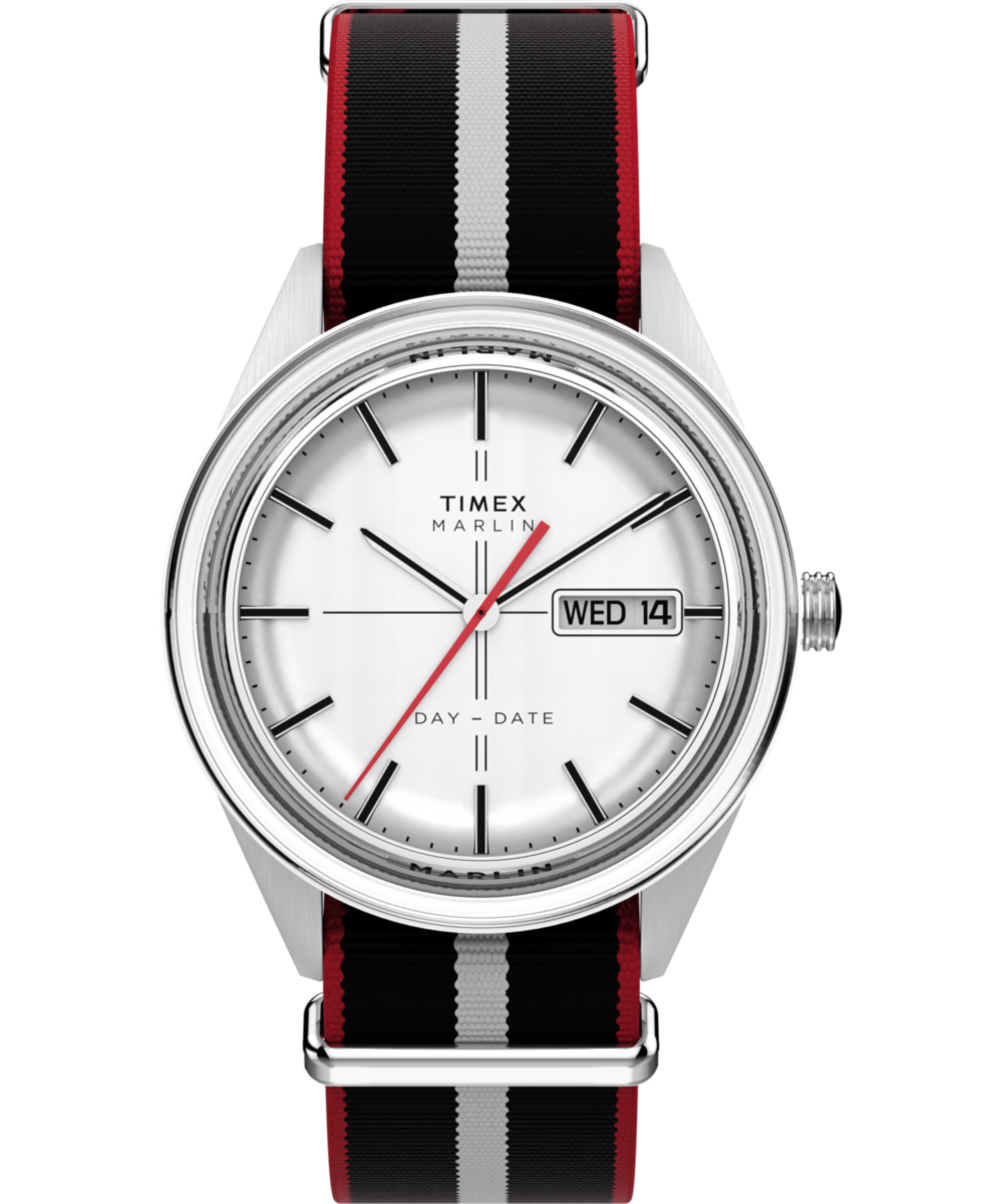 Marlin Jet Quartz 38mm Fabric Strap Watch