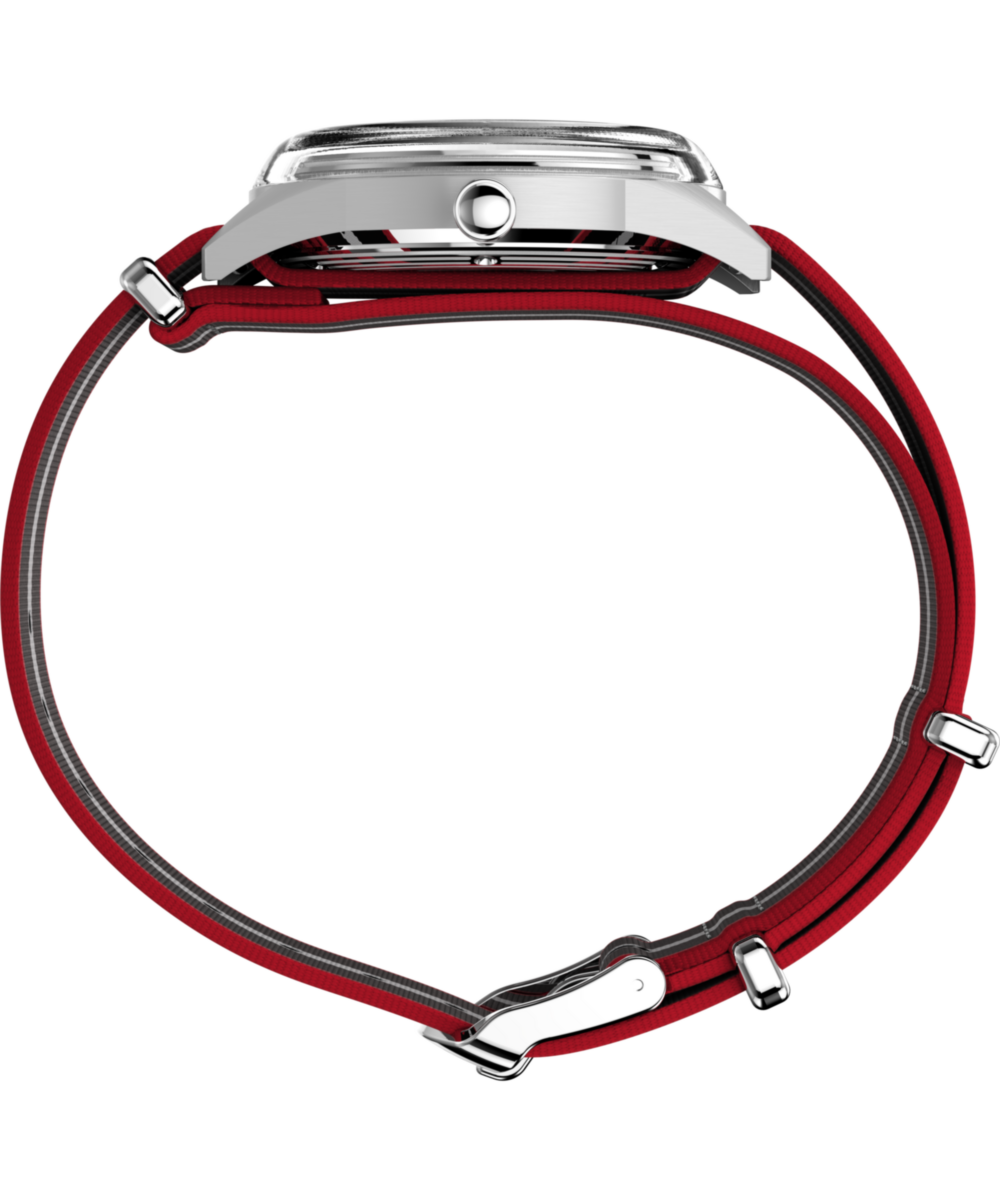 Marlin Jet Quartz 38mm Fabric Strap Watch