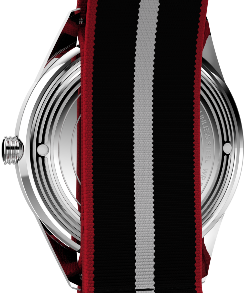 Marlin Jet Quartz 38mm Fabric Strap Watch