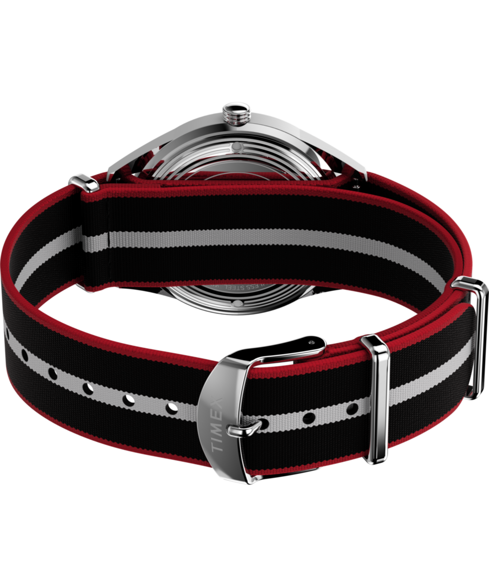 Marlin Jet Quartz 38mm Fabric Strap Watch