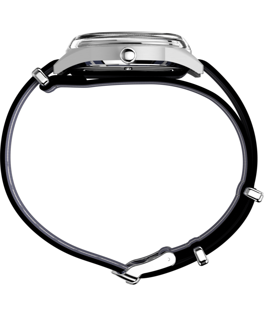 Marlin Jet Quartz 38mm Fabric Strap Watch