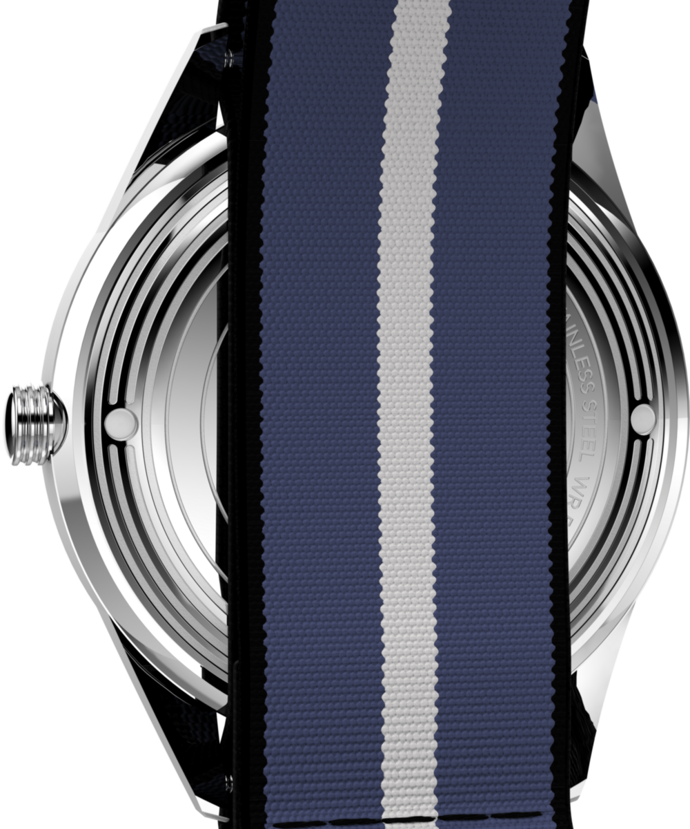 Marlin Jet Quartz 38mm Fabric Strap Watch