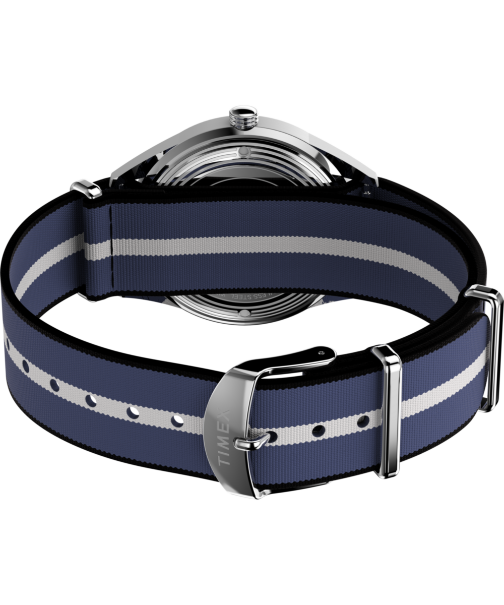 Marlin Jet Quartz 38mm Fabric Strap Watch
