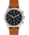 MK1 Chronograph 40mm Leather Strap Watch