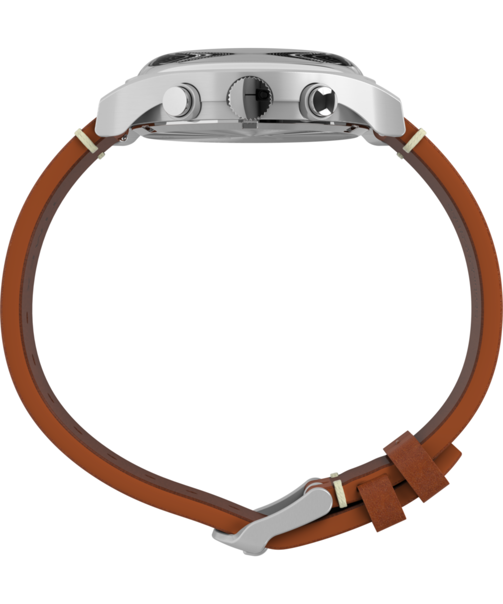 MK1 Chronograph 40mm Leather Strap Watch