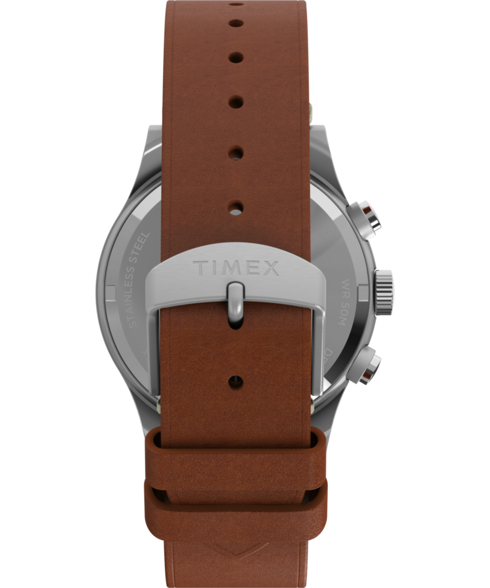 MK1 Chronograph 40mm Leather Strap Watch